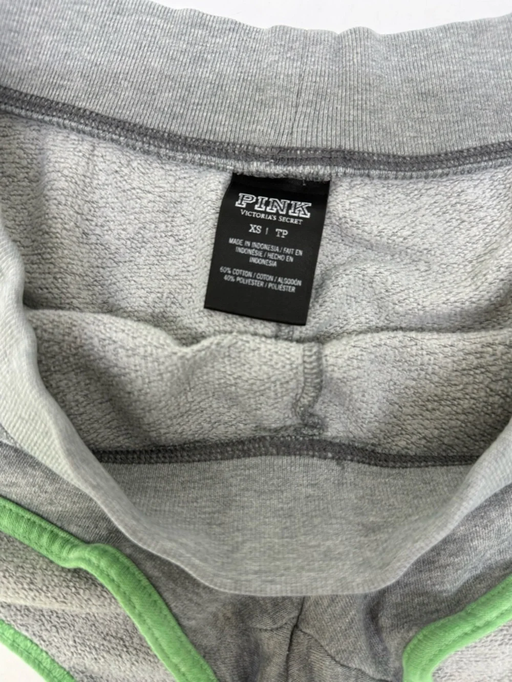 Y2K Grey Green Shorty Mini Shorts XS Low Rise